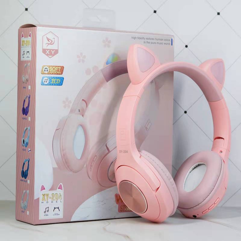 Cat Ear Gaming Headset Ps4